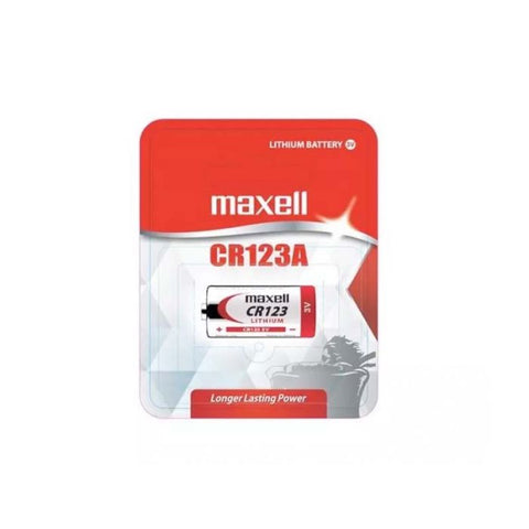 Maxell | CR123A | 1BP | LITHUM BATTERY