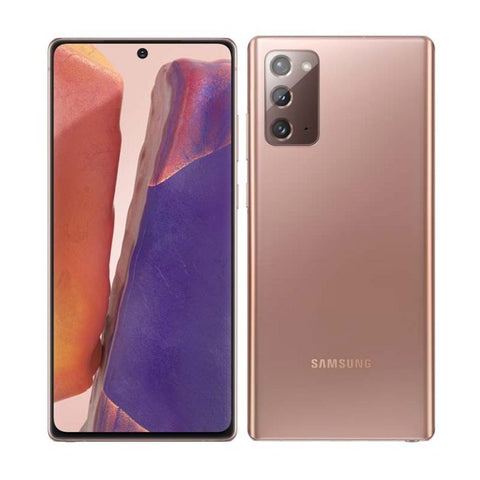 Samsung Galaxy Note 20 | Android 10 | Octa-Core | 8GB Ram | 256GB | Pantalla 6.7" | Batería 4,300 mAh | Wireless Dex | 45W | Bronze