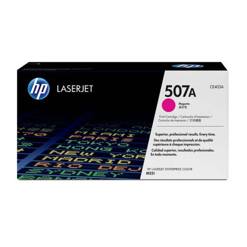 Tóner HP 507A Magenta Laserjet Original (CE403A)