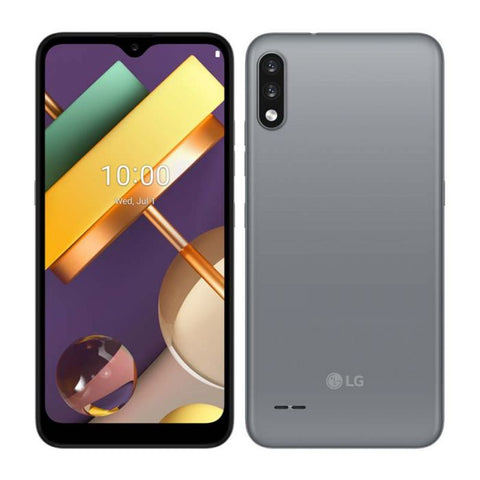 LG K22+ MIL-STD 810G | Doble Cámara 13MP/M2MP Trasera 5MP Frontal | Android 10 | 64GB | Batería de 3000mAh | Color Titan