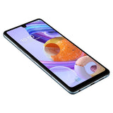 LG K71 MIL-STD 810G | 3 Cámaras Traseras 1 Frontal | Android 10 | 128GB Expandible hasta 512GB | Batería de 4000mAh | Color Blanco