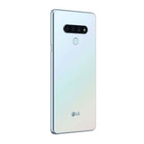 LG K71 MIL-STD 810G | 3 Cámaras Traseras 1 Frontal | Android 10 | 128GB Expandible hasta 512GB | Batería de 4000mAh | Color Blanco