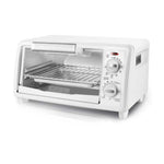 Tostahorno 1150 watts Capacidad de 4 rebanadas FUNCIONES Hornear Asar Tostar y Mantener Caliente