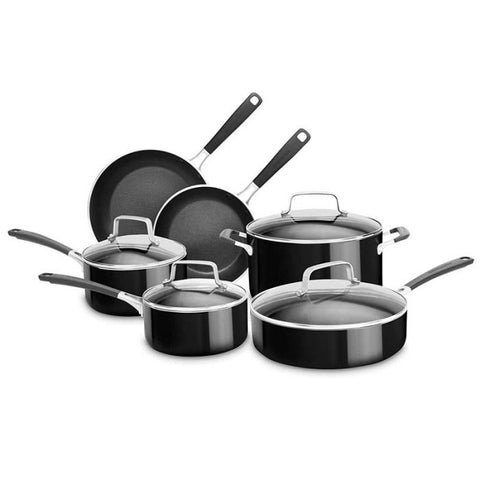 JUEGO DE OLLAS 10PZAS ALUMINIO ANTIADHERENTE