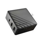 Adam Elements Omnia P7 USB C PD QC 3 0 Wall Charger 65W Black