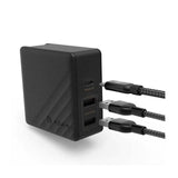 Adam Elements Omnia P7 USB C PD QC 3 0 Wall Charger 65W Black