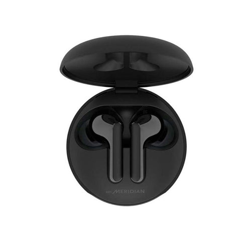 Audífonos Inalámbricos LG TONE Free HBS-FN6 con Estuche de Carga UVNano y Sonido Meridian | Negro