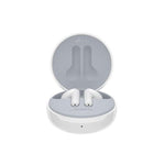 Audífonos Inalámbricos LG TONE Free HBS-FN6 con Estuche de Carga UVNano y Sonido Meridian | Blanco