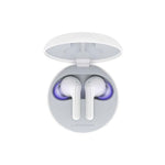 Audífonos Inalámbricos LG TONE Free HBS-FN6 con Estuche de Carga UVNano y Sonido Meridian | Blanco