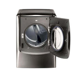 Ventas por pedido | LG Signature 9.0 p? | Secadora a Gas | Carga frontal | Vapor | Acero Inoxidable Negro | ThinQ™