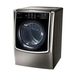 Ventas por pedido | LG Signature 9.0 p? | Secadora a Gas | Carga frontal | Vapor | Acero Inoxidable Negro | ThinQ™