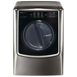 Ventas por pedido | LG Signature 9.0 p? | Secadora a Gas | Carga frontal | Vapor | Acero Inoxidable Negro | ThinQ™