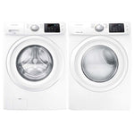 Combo Lavadora de Carga Frontal y Secadora a Gas Samsung | 20kg | Blanco
