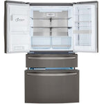 LG Regfrigerador | 31 p? | InstaView Door-in-Door | French Door | Craft Ice | Compresor linear inverter ThinQ | Neto: 29 p? | | Acero Inoxidable | Negro