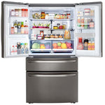 LG Regfrigerador | 31 p? | InstaView Door-in-Door | French Door | Craft Ice | Compresor linear inverter ThinQ | Neto: 29 p? | | Acero Inoxidable | Negro