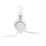 JBL Quantum 100 On Ear White 3 5mm Stereo Sound Noise Isolation Passive Detachable Boom Mic Plastic Headband