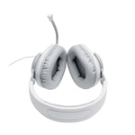 JBL Quantum 100 On Ear White 3 5mm Stereo Sound Noise Isolation Passive Detachable Boom Mic Plastic Headband