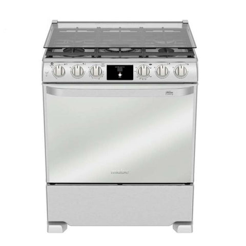Mabe ( EM7690CFIX2) |ESTUFA A GAS 76CM | Plata