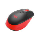 Logitech Mouse M190 Wireless Red