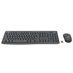 Logitech (920009792) Keyboard + Mouse Cordless | MK295 Silent | Spanish | Negro