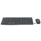 Logitech (920009792) Keyboard + Mouse Cordless | MK295 Silent | Spanish | Negro