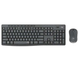 Logitech (920009792) Keyboard + Mouse Cordless | MK295 Silent | Spanish | Negro