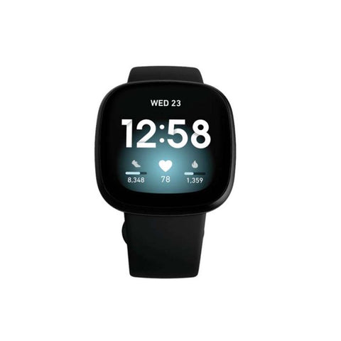 Fitbit | Versa 3 | GPS Smartwatch | (Negro /Aluminum)