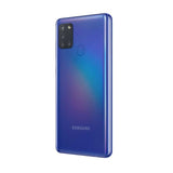 A21S AZUL Android 10 OneUI 2 0 Octa core 4x2 0 4x2 0 3GB 32GB CAM 48 8 2 2MP 13MP Huella Digital Pantalla 6 5 bat 5000mah