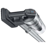 Aspiradora JET Inalámbrico Samsung 60min Filtro HEPA 5 CAPAS Hasta 200WATTS Filtro Lavable Capacidad 8galones Superfice Multiple 6lbs