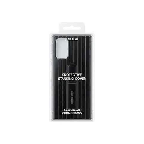 Protective Cover Black con stand para NOTE20