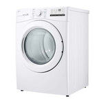 Secadora Eléctrica LG de Carga Frontal | 7.4 cu.ft | Smart Diagnosis | Blanco
