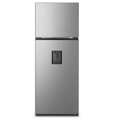 Hisense | Refrigerador | Top Mount de 16cft | Inverter | Dispensador De Agua Acabado | Acero