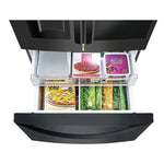 REFRIGERADORA 26P3 NEGRA MATE DISPENSADOR AGUA Y HIELO 10 A OS DE GARANTIA EN EL COMPRESOR INVERTER