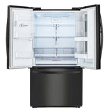 REFRIGERADORA 26P3 NEGRA MATE DISPENSADOR AGUA Y HIELO 10 A OS DE GARANTIA EN EL COMPRESOR INVERTER