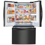 REFRIGERADORA 26P3 NEGRA MATE DISPENSADOR AGUA Y HIELO 10 A OS DE GARANTIA EN EL COMPRESOR INVERTER