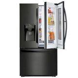 REFRIGERADORA 26P3 NEGRA MATE DISPENSADOR AGUA Y HIELO 10 A OS DE GARANTIA EN EL COMPRESOR INVERTER