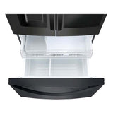 REFRIGERADORA 26P3 NEGRA MATE DISPENSADOR AGUA Y HIELO 10 A OS DE GARANTIA EN EL COMPRESOR INVERTER