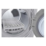 LG 22kg Secadora Electrica de Carga Frontal con Vapor & SmartThinQ(Wi-Fi), Color Acero