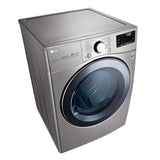 LG 22kg Secadora Electrica de Carga Frontal con Vapor & SmartThinQ(Wi-Fi), Color Acero