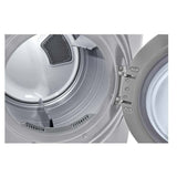 LG 22kg Secadora Electrica de Carga Frontal con Vapor & SmartThinQ(Wi-Fi), Color Acero