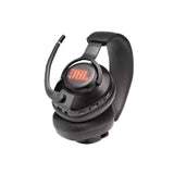 JBL Quantum 400 On Ear RGB Lighting USB 3 5mm Quantum surround 7 1 DTS HP X 2 0 Noise Isolation Passive Flip Up directional Boom Mic Game