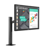 MONITOR LG ERGO 27" | SOLO VIENE CON BRAZO PARA ATORNILLAR A LA MESA 2560X1440 | 2 HDMI | BOCINAS DE 5WX2