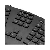 Klip Xtreme ( KBK250 ) |Ergonomic Business Keyboard | Wired USB | Built in Scroll | Spanish | Negro