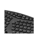Klip Xtreme ( KBK250 ) |Ergonomic Business Keyboard | Wired USB | Built in Scroll | Spanish | Negro