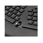 Klip Xtreme ( KBK250 ) |Ergonomic Business Keyboard | Wired USB | Built in Scroll | Spanish | Negro