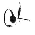 Klip Xtreme ( KCH901 ) |KX Hardest Wired On ear | Vol Mic | Bussines USB | Mono | Negro