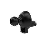 KLIP XTREME ( KMA610 ) | KX Car wireless charging mount with fast charging | 5W 7 5W 10W | compatible Qi certificaded Dual Suction and car vent adapter No wall adapter | NEGRO