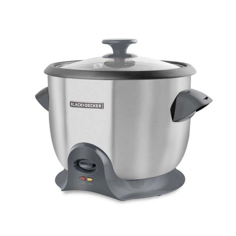 Black & Decker Arrocera RC620SS Recubrimiento antiadherente con tecnolog a DURAGLIDE Capacidad de 20 tazas 1 8L
