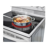 Estufa Eléctrica LG LREL6323S l 6.3P? de convección con ventilador habilitada para Wi-Fi inteligente con Air Fry y EasyClean®