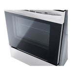 Estufa Eléctrica LG LREL6323S l 6.3P? de convección con ventilador habilitada para Wi-Fi inteligente con Air Fry y EasyClean®